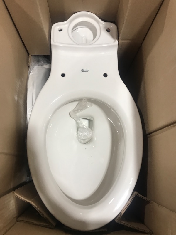 Photo 2 of American Standard Rumson 2-Piece 1.28 GPF Single Flush Elongated Toilet in White Seat Is Included
