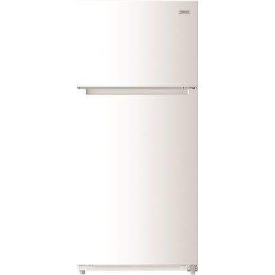 Photo 1 of 18 cu. ft. Top Freezer Refrigerator DOE in White

