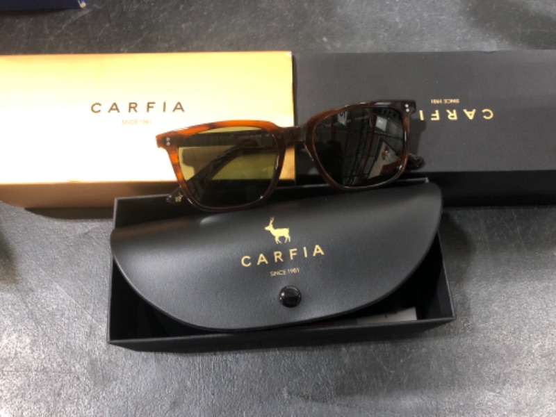 Photo 2 of CARFIA Polarized Men's Sunglasses UV400 Protection for Driving Fishing Hiking Golf Outdoor Sport Glasses