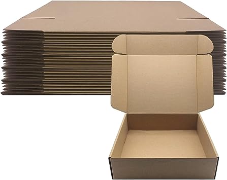 Photo 1 of 11x9x3 inch Shipping Boxes Pack of 25?Livejun Brown Corrugated Cardboard Box Mailer Boxes for Packaging Small Business Shipping?Boxes for Birthday Wedding Party Gift Giving (11 x 9 x 3) 