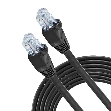 Photo 1 of GE Cat5E Ethernet Cable, 10Ft Ethernet Cable, RJ45 Connectors, for High Speed Internet Devices, Streaming Devices, Audio, Video, Perfect for Home or Office, 6 Feet (B07SN5ZD3K)
