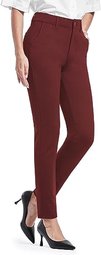 Photo 1 of Bamans Dress Pants for Women Stretch Skinny Work Pants Comfy Slacks Business Casual Office Trousers
SIZE XXL 