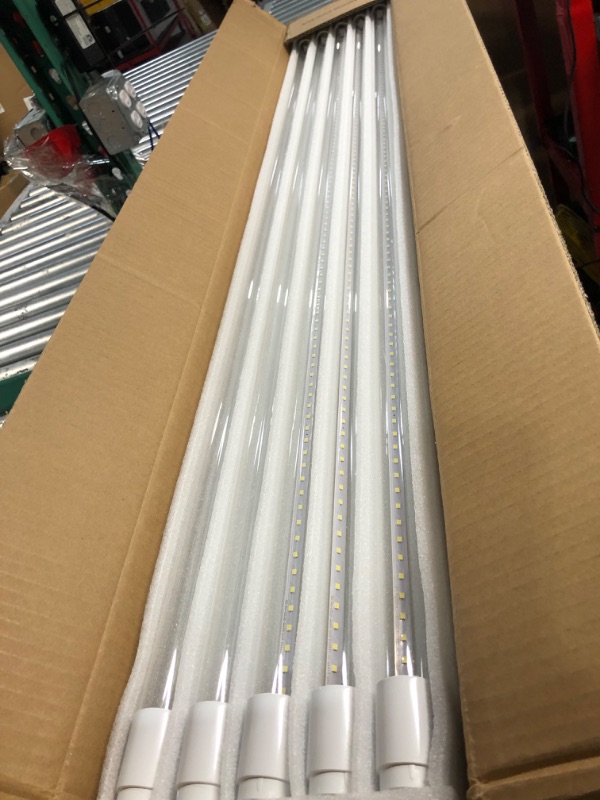 Photo 3 of ***USD - UNABLE TO TEST***
Sunco Lighting 30 Pack T8 LED 4FT Tube Light Bulbs 18W