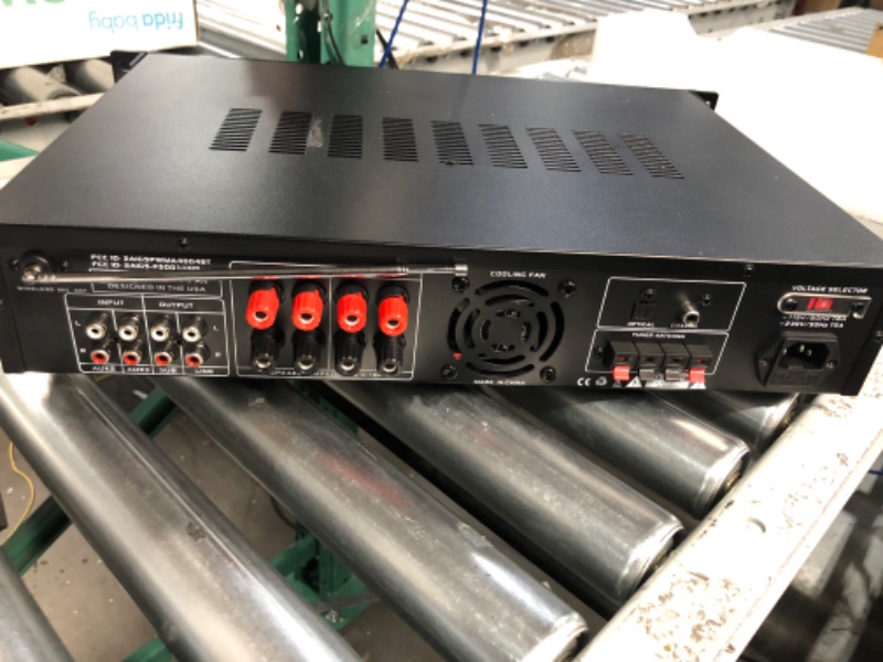 Photo 4 of ***USED LIKE NEW***Pyle Bluetooth Multi-Channel Hybrid Pre-Amplifier System - 3000W Home Audio Rack Mount Stereo Power Amplifier 