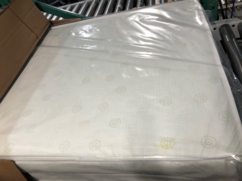 Photo 2 of Delta Children Twinkle Galaxy Dual Sided Crib and Toddler Mattress - Premium Sustainably Sourced Fiber Core 