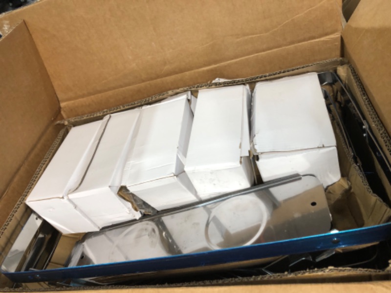 Photo 1 of ***BENT - LIDS WON'T GO ON ALL THE WAY***
6 Pcs Chafing Dish Buffet Set 8 Qt Stainless Steel Chafer Complete Set Catering Buffet Servers and Warmers (Full Size)