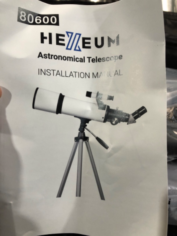 Photo 4 of ***USED LIKE NEW***Telescope for Adults & Beginner Astronomers - 80mm Aperture 600mm Fully Multi-Coated High Transmission Coatings 