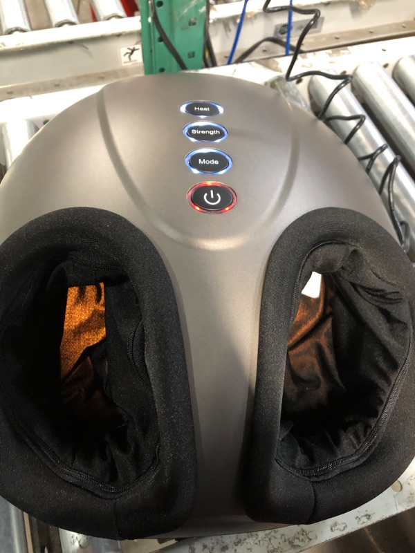 Photo 2 of Breo Shiatsu Foot Massager Machine with Soothing Heat for Plantar Fasciitis & Neuropathy, Fits Feet Up to Men Size 12