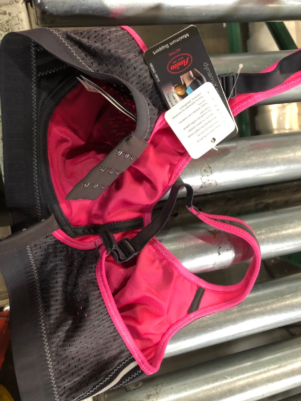 Photo 4 of Anita Air Control Sports Bra in Pink/Anthracite 34A