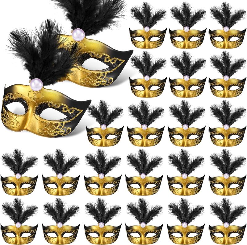 Photo 1 of * please see all images *
24 Pieces Mini Masks Masquerade