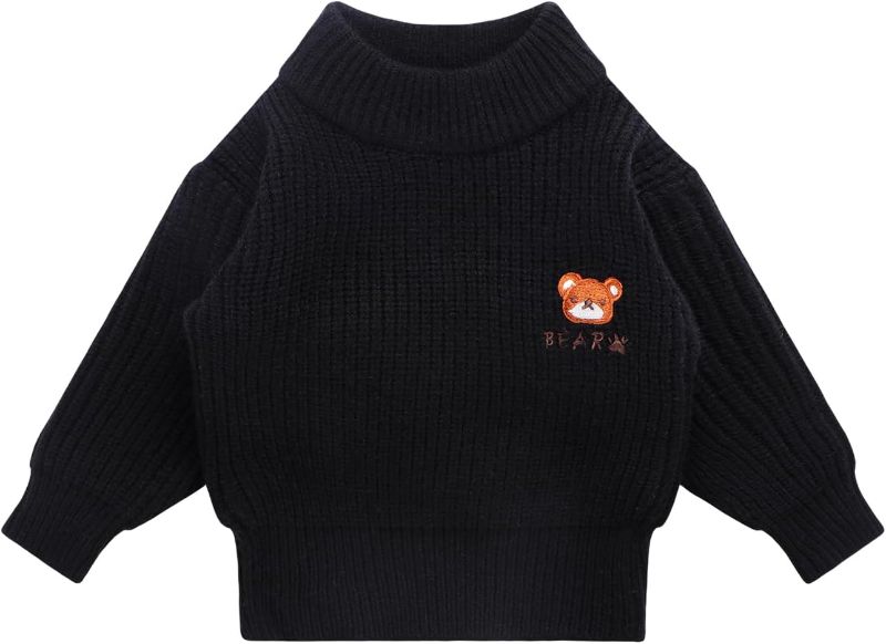 Photo 1 of Baby Girls Boy Clothes Toddler Winter Knit Sweaters Unisex Newborn Pullover Tops 6-12Months