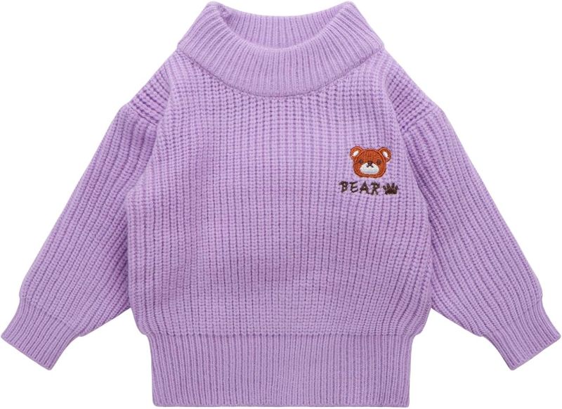 Photo 1 of Baby Girls Boy Clothes Toddler Winter Knit Sweaters Unisex Newborn Pullover Tops 6-12Months