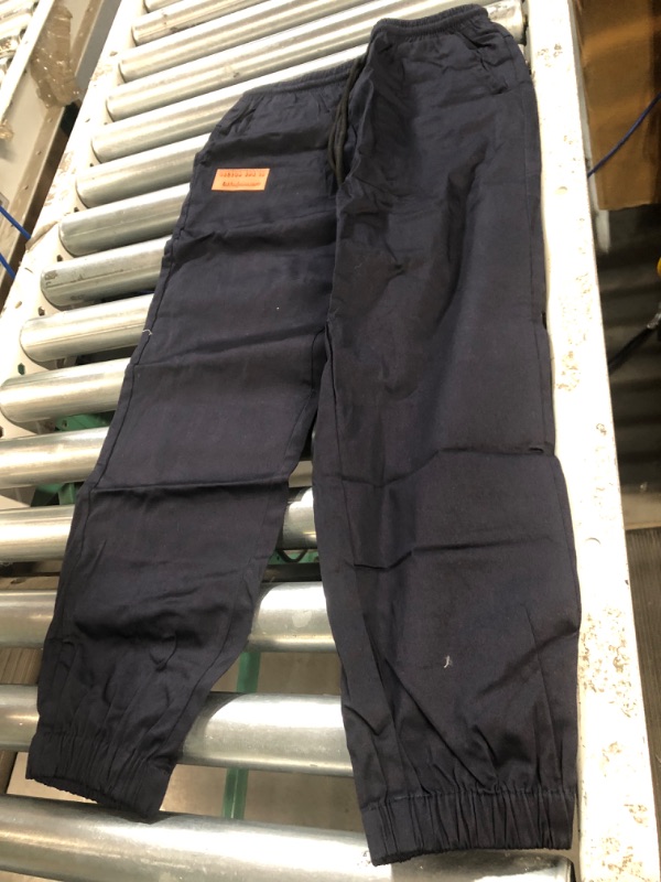 Photo 3 of Stock photo for reference blibean Boys Long Cargo Pants Stylish Outfits Size 6-7 Years Old Blue