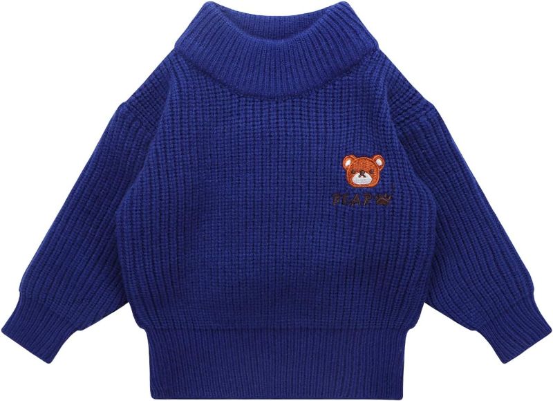 Photo 1 of Baby Girls Boy Clothes Toddler Winter Knit Sweaters Unisex Newborn Pullover Tops 6-12Months