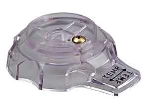 Photo 1 of Mixet OEM Mixet Tub/Shower Repair Kit - Clear Acrylic Temperature and Volume Control Handles 
