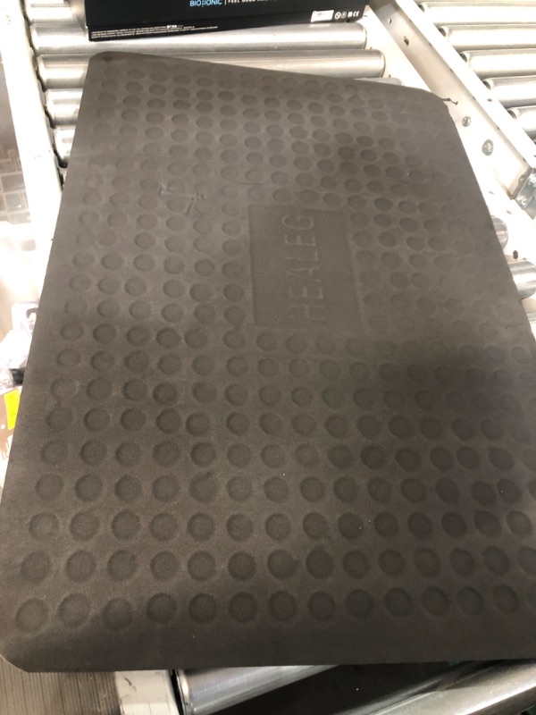 Photo 2 of 1" Extra Thick Anti Fatigue Floor Mat,Kitchen Mat, Standing Desk Mat Advanced PU Foam - NOT PVC!!! (Black, 20x30x1"