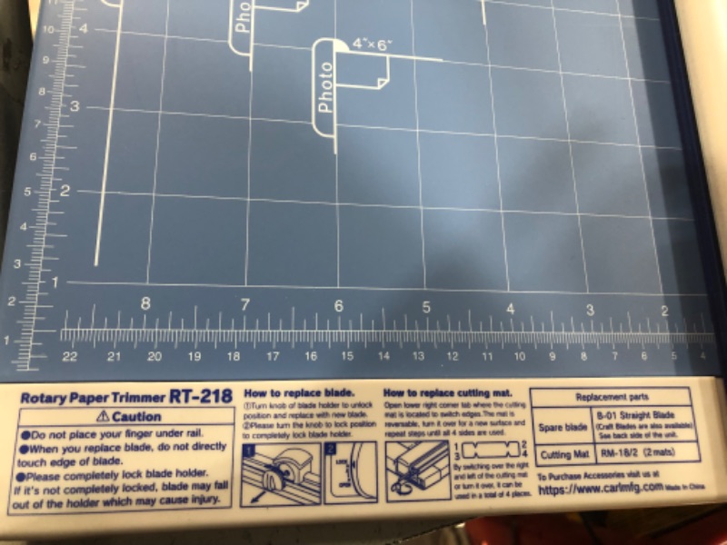 Photo 4 of CARL Professional Rotary Paper Trimmer 18 inch