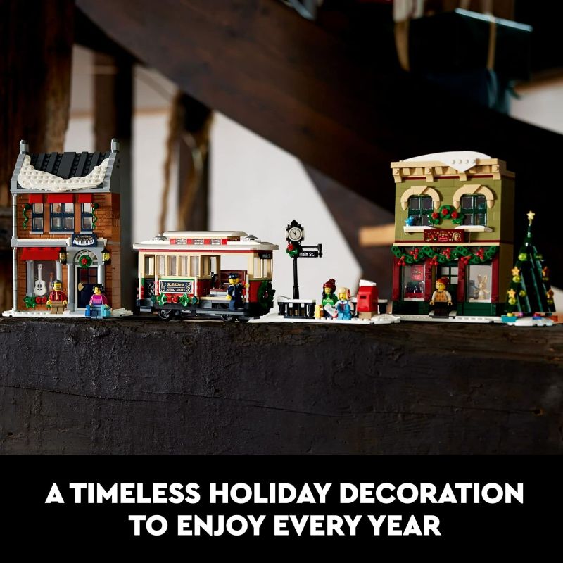 Photo 1 of (READ NOTES) LEGO Holiday Main Street 10308 Building Set for Adults (1,514 Pieces) Standard Packaging