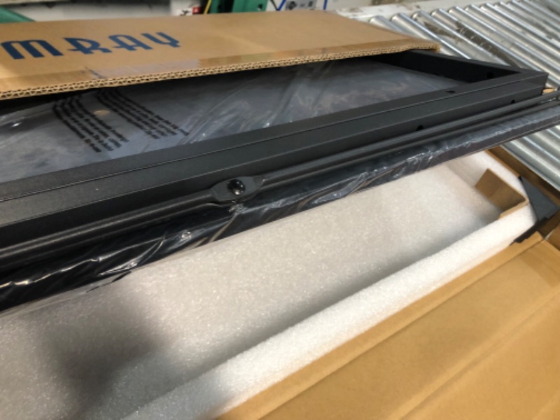 Photo 1 of Pamray 32 Inch Computer Desk for Small Spaces with Storage Bag, Home Office Work Desk with Headphone Hook