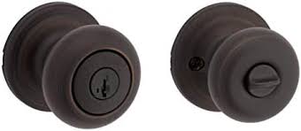 Photo 1 of **PARTS ONLY** Kwikset Signature Series Juno Venetian Bronze Smartkey Exterior Keyed Entry Door Knob