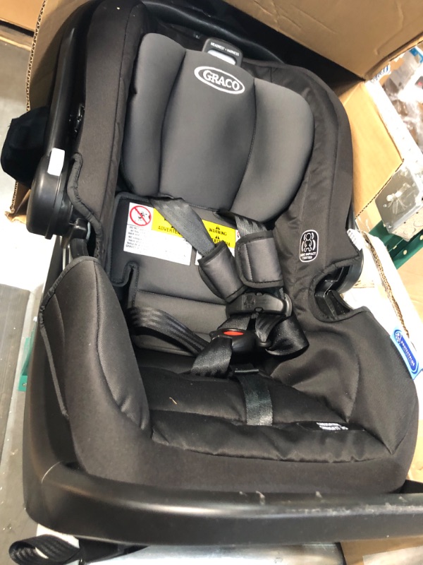 Photo 6 of ***USED AND DIRTY - LIKELY MISSING PARTS***
Graco SnugFit 35 Infant Car Seat | Baby Car Seat with Anti Rebound Bar, Gotham