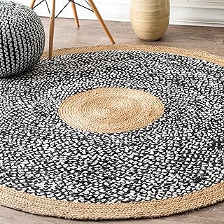 Photo 1 of *stock photo for reference* nuLOOM 3 x 5 Black Oval Indoor Area Rug