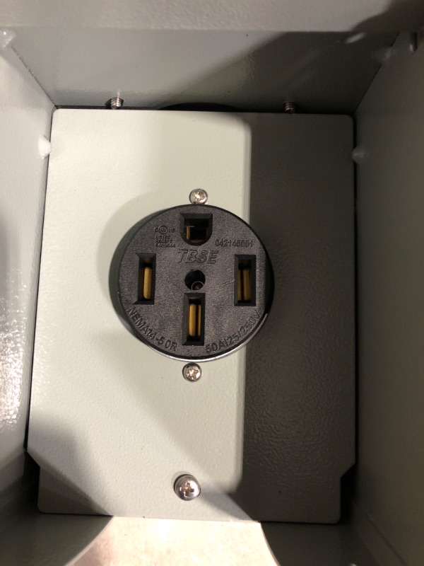 Photo 4 of BEBOBLY 50 Amp RV Power Outlet Box, 125/250 Volt NEMA 14-50R Receptacle