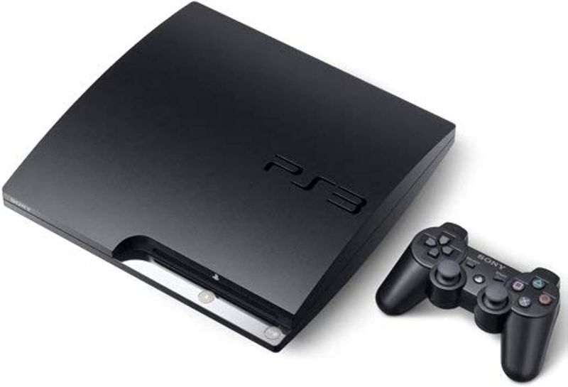 Photo 1 of PlayStation 3 Slim Console 120GB (Old Model) (Renewed)