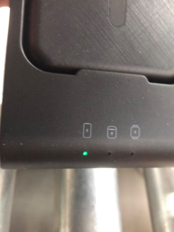 Photo 1 of 3 in 1 Wireless Charging Station, Fast Charger Stand Compatible for iPhone/Apple Watch/Airpods, 5000mAh Battery Pack 