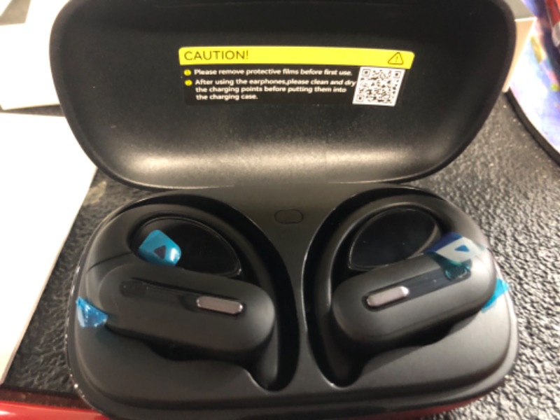 Photo 3 of Wireless Earbuds Bluetooth 5.3 Headphones 90 Hrs Playtime Earbuds with Wireless Charging Case Over-Ear Sports 