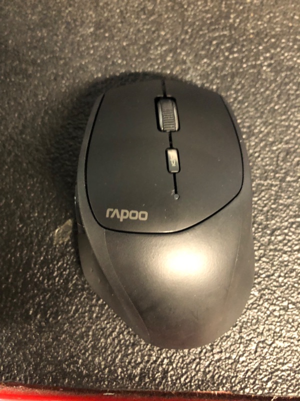 Photo 4 of **PARTS ONLY**
Rapoo Multi-Device Wireless Mouse, Bluetooth 5.0/3.0 + 2.4GHz Wireless Optical Mouse with USB Nano Receiver