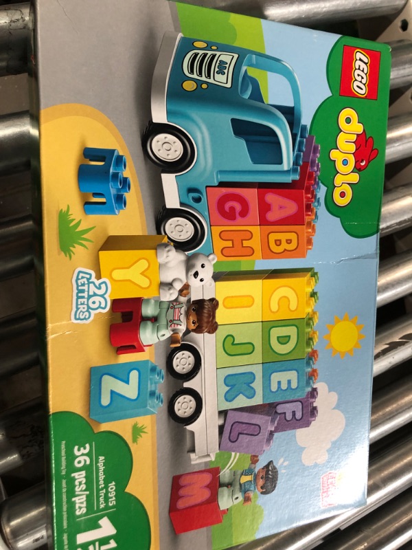 Photo 1 of LEGO DUPLO My First Alphabet Truck 10915 ABC Letters Learning Toy for Toddlers, Fun Kids’ Educational  (36 Pieces)