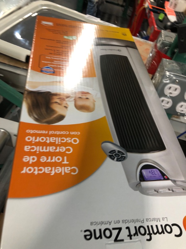 Photo 1 of *non refundab;e - parts only* Comfort Zone CZ499R 1,500-Watt Oscillating Ceramic Tower Heater