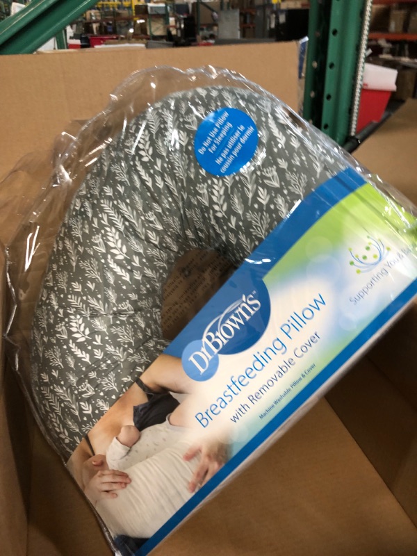 Photo 2 of Dr. Brown's Breastfeeding Pillow, Gray