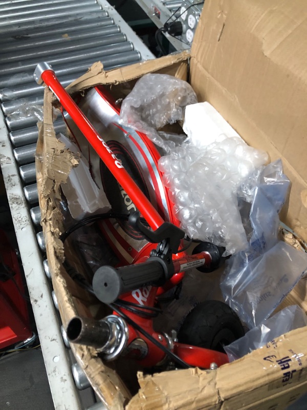 Photo 3 of *FOR PARTS ONLY**
Razor E100 Electric Scooter (Red)