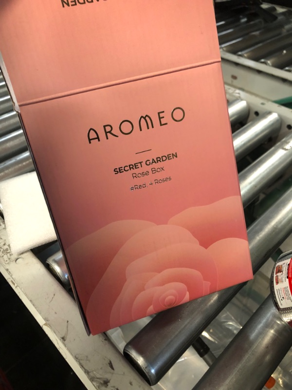 Photo 2 of AROMEO 4 Blush Pink Roses | A Gift That Lasts | Preserved Fresh Flowers for Delivery Prime | Roses for Her, Mom, Girlfriend, Wife, Anniversary, Birthday, Wedding | Forever Roses Fresh Cut Blush Pink 4 Roses