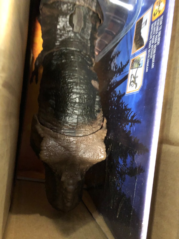 Photo 2 of ?Jurassic World Dominion Dinosaur T Rex Toy, Thrash ‘N Devour Tyrannosaurus Rex Action Figure with Sound and Motion???? Frustration Free Packaging