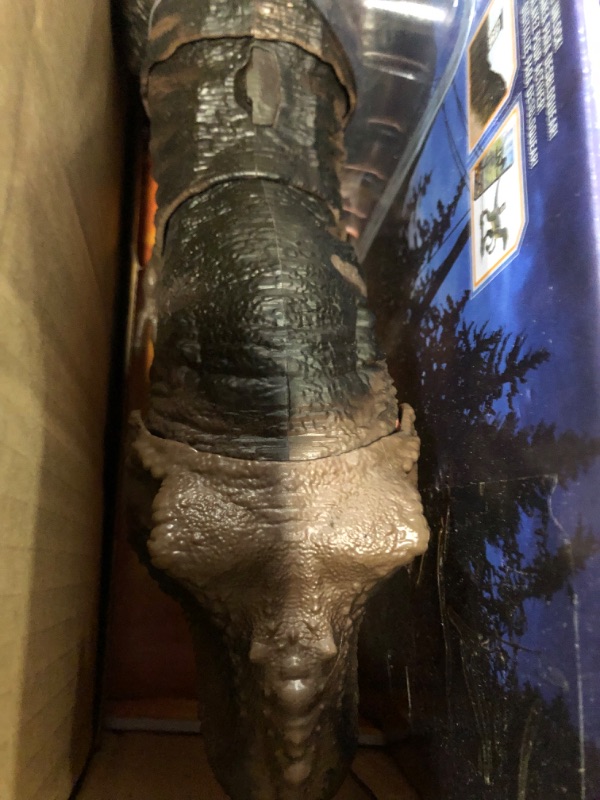 Photo 3 of ?Jurassic World Dominion Dinosaur T Rex Toy, Thrash ‘N Devour Tyrannosaurus Rex Action Figure with Sound and Motion???? Frustration Free Packaging