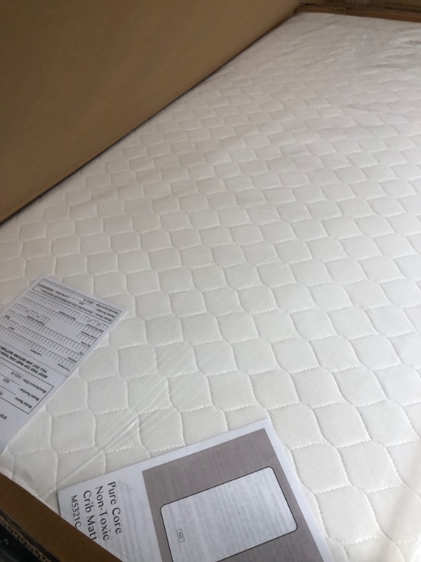 Photo 2 of Babyletto Pure Core Crib Mattress, Hybrid Quilted Waterproof Cover, 2-Stage, Greenguard Gold Certified