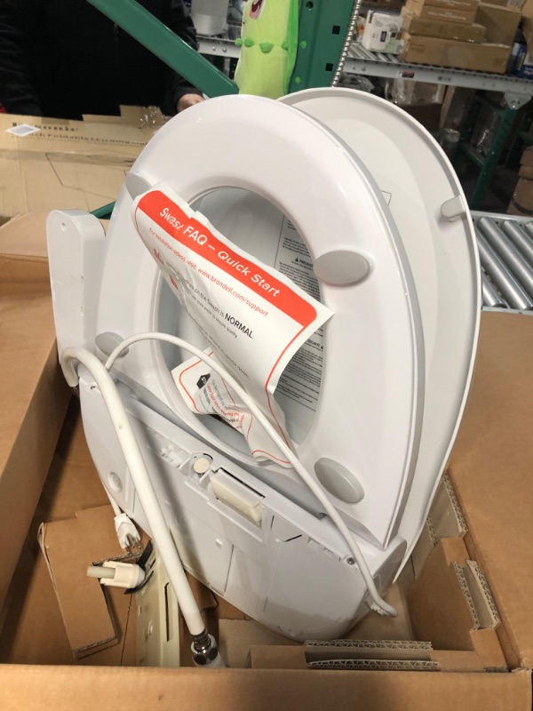 Photo 6 of ***USED - DIRTY - UNABLE TO TEST***
Brondell CL510-RW Swash CL510 Electric Bidet Toilet Heated Seat, Oscillating Stainless Steel Nozzle