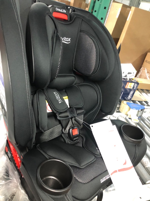 Photo 6 of *SEE NOTES*  Britax One4Life Convertible Car Seat, 10 Years of Use from 5 to 120 Pounds, Converts from Rear-Facing Infant Car Seat to Forward-Facing Booster Seat, Performance Fabric, Cool Flow Carbon