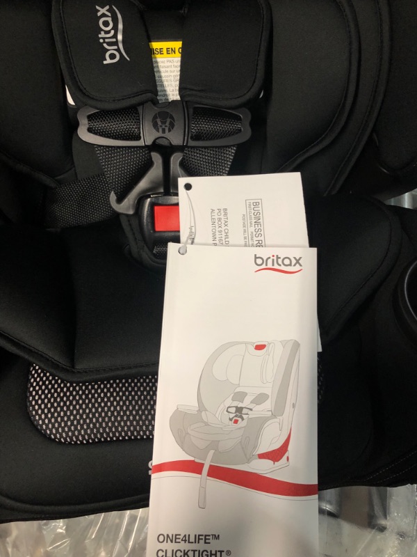 Photo 3 of *SEE NOTES*  Britax One4Life Convertible Car Seat, 10 Years of Use from 5 to 120 Pounds, Converts from Rear-Facing Infant Car Seat to Forward-Facing Booster Seat, Performance Fabric, Cool Flow Carbon