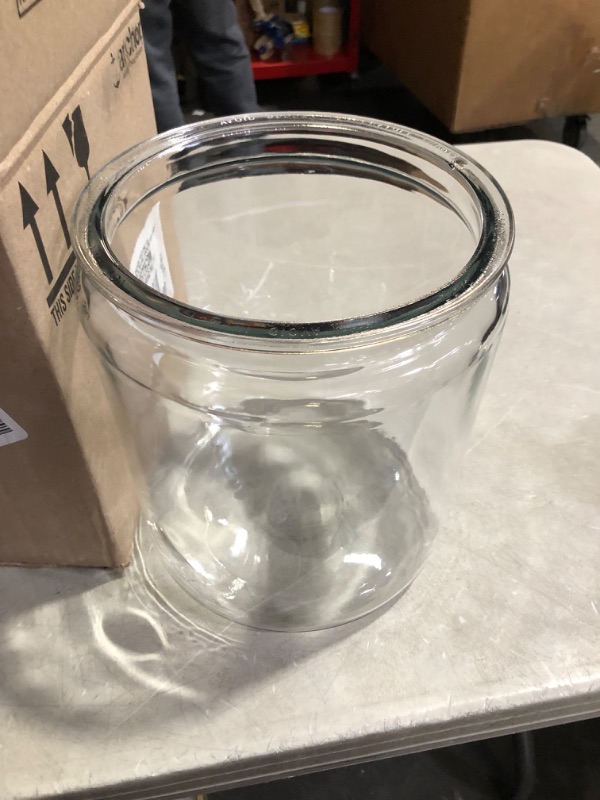 Photo 3 of **MISSING LID**
Anchor Hocking Heritage Hill 2 Gallon Glass Jar with Lid