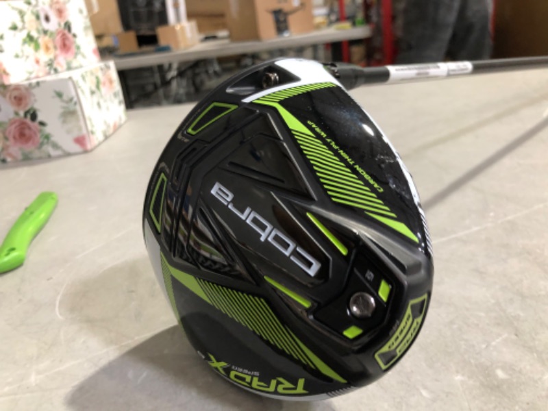 Photo 3 of **MINOR DAMAGE**
Cobra Golf 2021 Men's Radspeed Driver Matte Black-Turbo Yellow