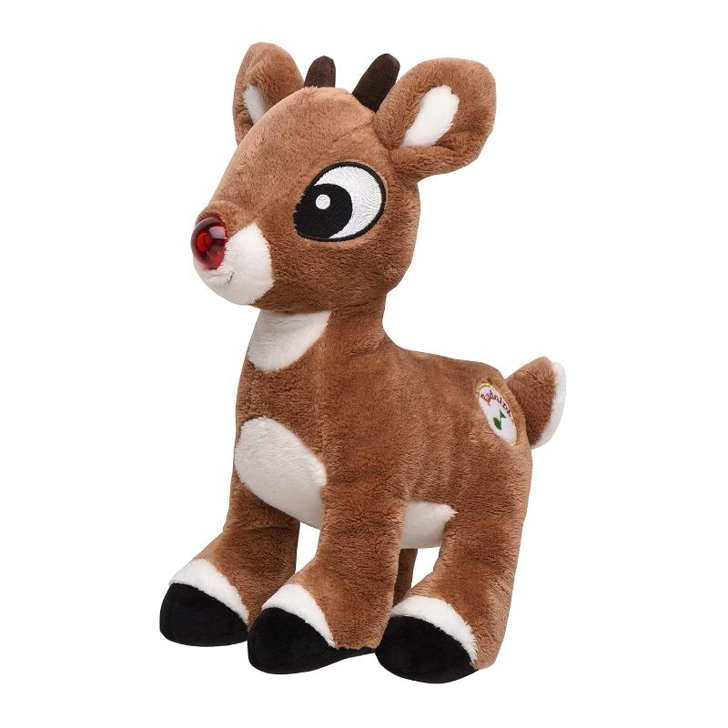 Photo 1 of Baby Starters Musical Light Up Plush Toy, Rudolph, The Red Nosed Reindeer (10 inch)