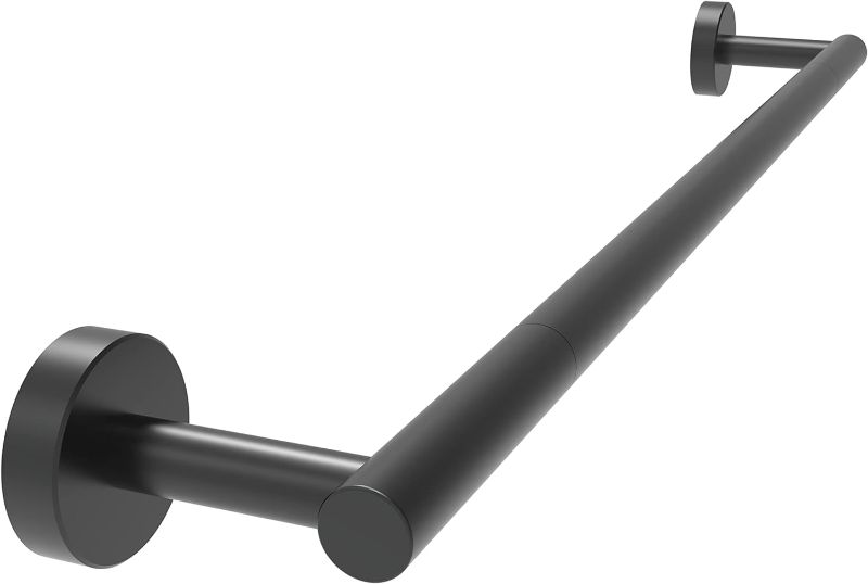 Photo 1 of RARXTR 24 Inch Matte Black Towel Bar Towel Rack