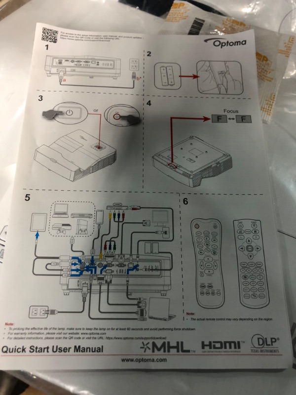 Photo 7 of Optoma GT5600 Ultra Short Throw Gaming and Movie Projector