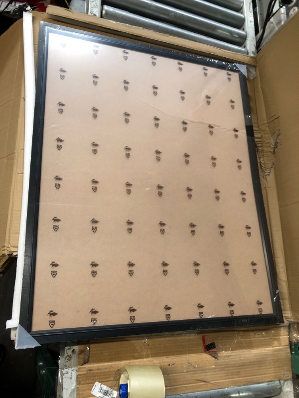 Photo 1 of ****MINOR SCRTACH****24x30 Picture Frame, Black Poster Frame