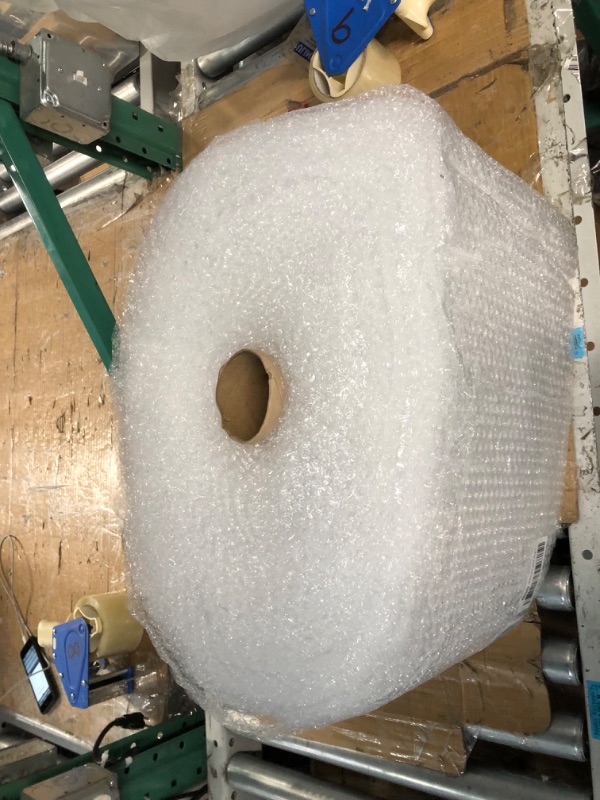 Photo 3 of Duck Brand Bubble Wrap Roll, 12” x 175’, Original Bubble Cushioning for Packing, Shipping, Mailing and Moving, Perforated Every 12” (286891) 12 in. x 175 ft.