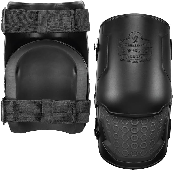 Photo 1 of Ergodyne ProFlex 360 Black Lightweight Hinged Foam Knee Pads